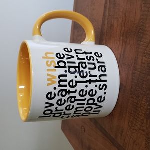 Large Yellow Mug